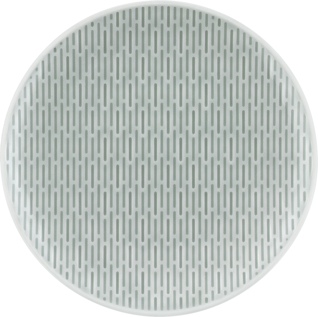SCOPE LINEA - Plate flat round coupe structure 20cm, BAUSCHER