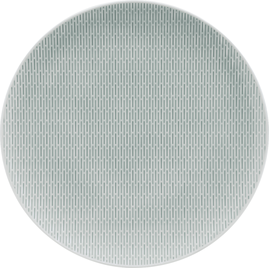SCOPE LINEA - Plate flat round coupe structure 28cm, BAUSCHER