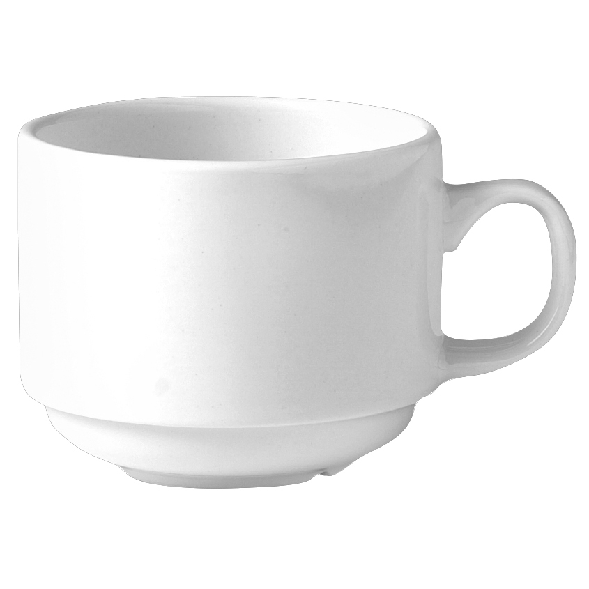 MONACO - REG TEACUP STKG 4 1/8 IN X 2 1/2 IN (7 1/2 OZ), STEELITE DISTINCTION
