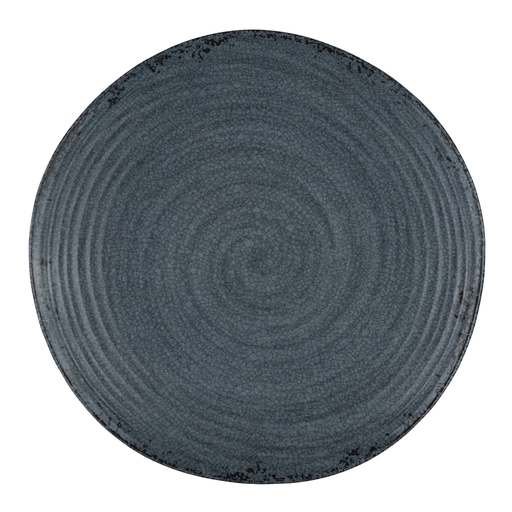 POMPEII SLATE - PLATE 9 IN POMPEII SLATE, CREATIONS MELAMINE