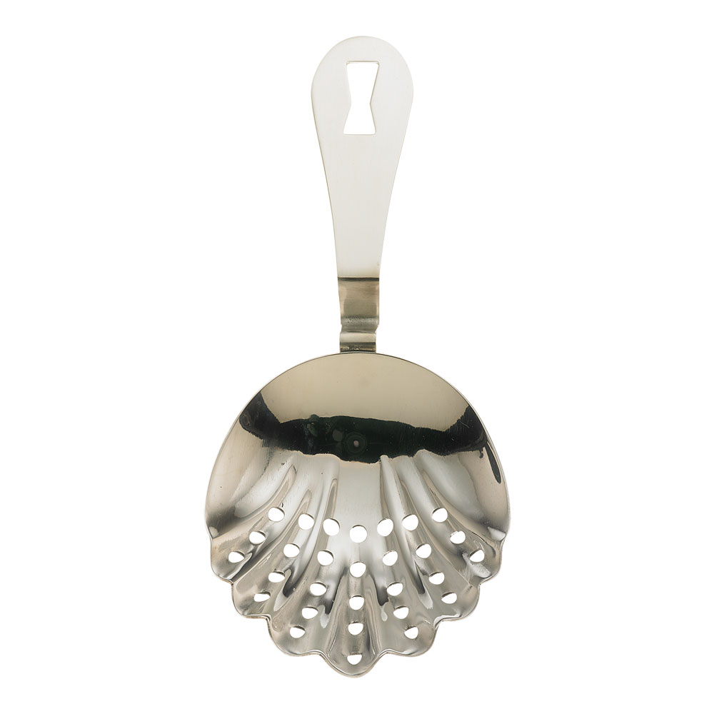 STRAIN - Scalloped Julep Strainer, Stainless Steel, BARFLY