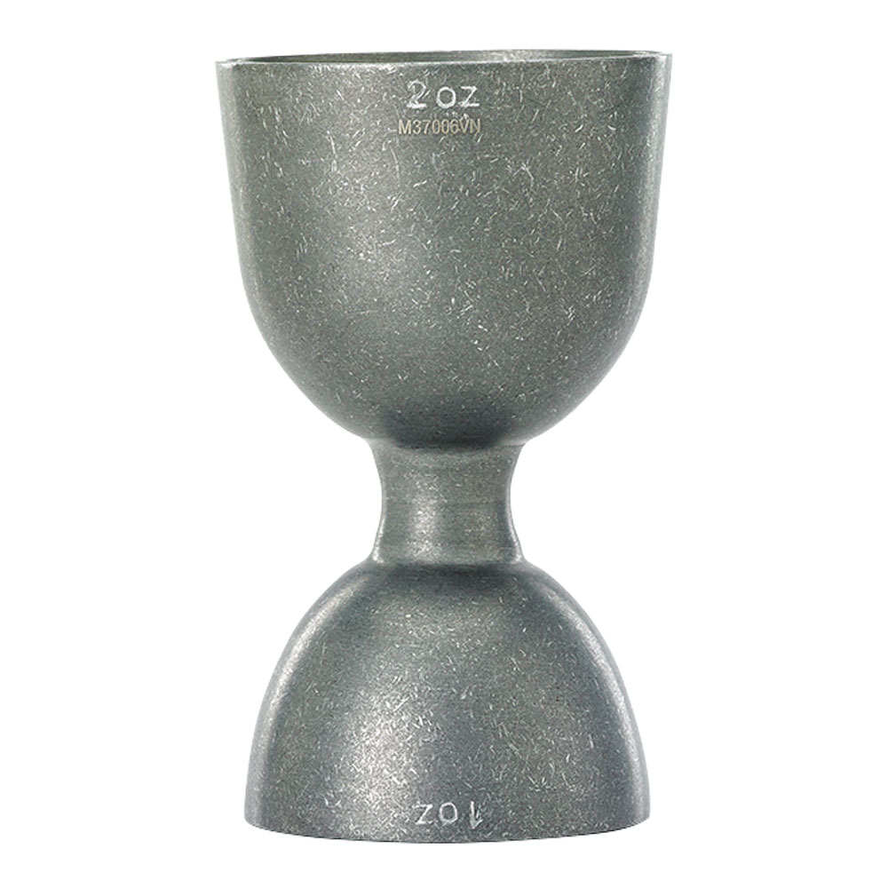 MEASURE - 1 x 2 oz. Heavy-Duty Straight Rim Bell Jigger, Vintage, BARFLY