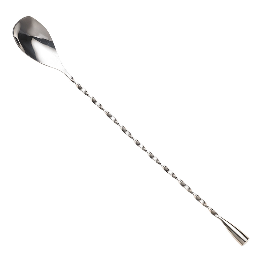 STIR - Angled Bar Spoon, Twisted Shaft, 11 7/8" (30.0 cm), Stainless Steel, BARFLY