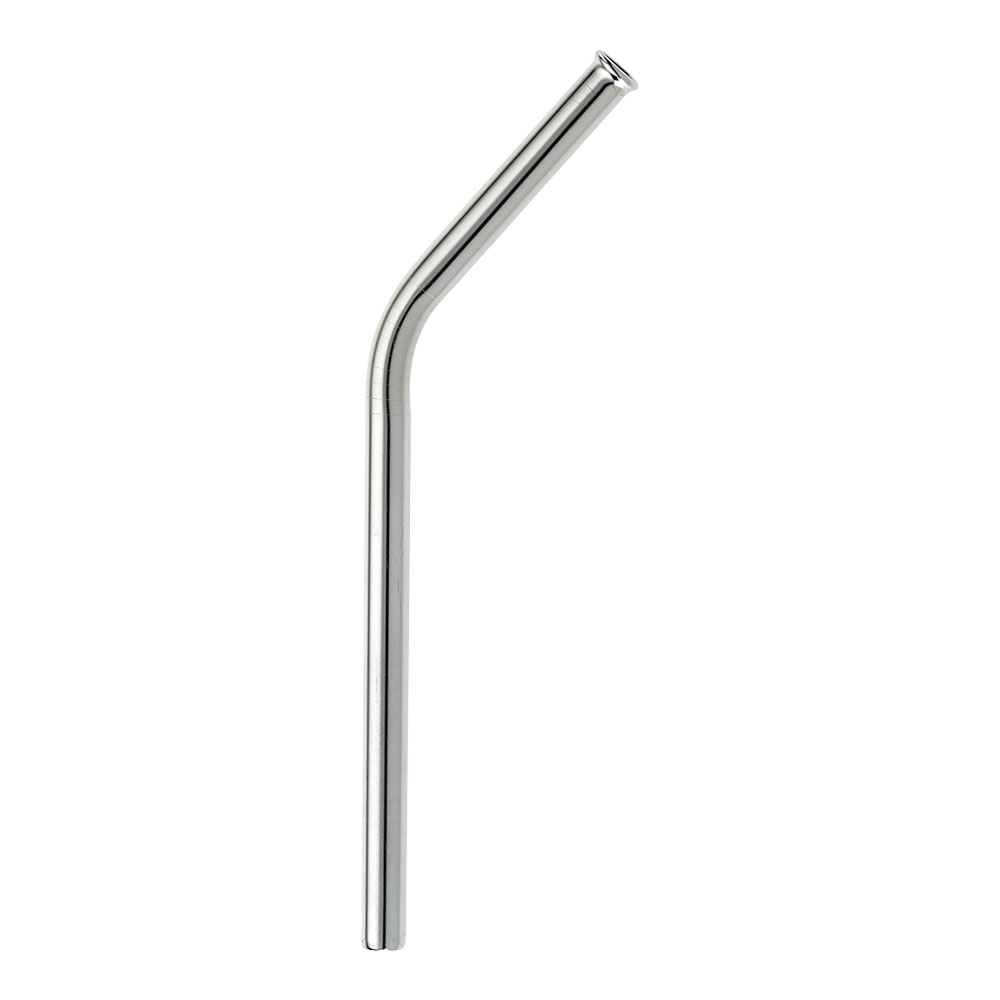 SERVE - Stainless Steel Straw, Curved 6 1/2", 5/16" Diam., BARFLY