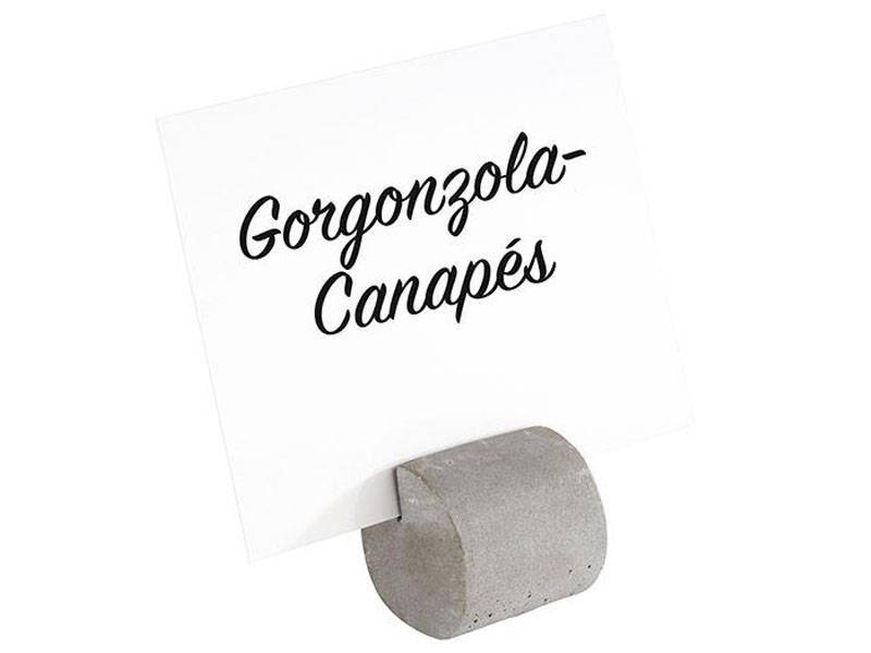 OTROS - ACCESORIOS DE CONCRETO - SET X 4 PORTA TARJETAS 3*3CM, 71492, APS, APS