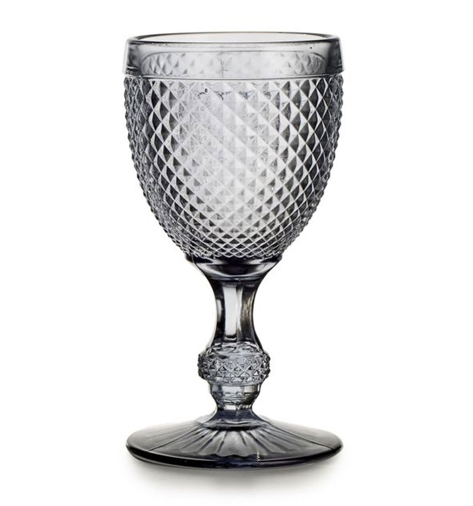 BICOS - Pack con 4  Copas de Agua Gris, VISTA ALEGRE