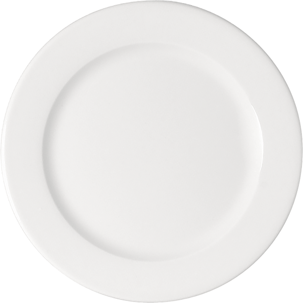 MAÎTRE - Plate flat round with rim 17cm, BAUSCHER