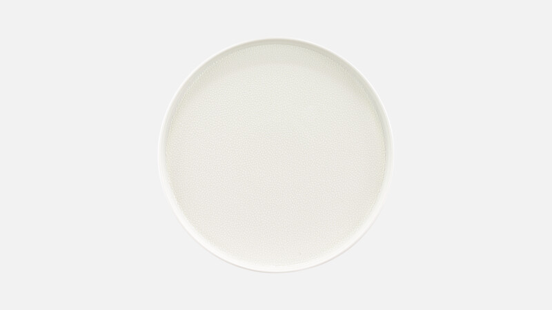 PURITY COUP PEARLS LIGHT - Plate flat round coupe 24cm, BAUSCHER