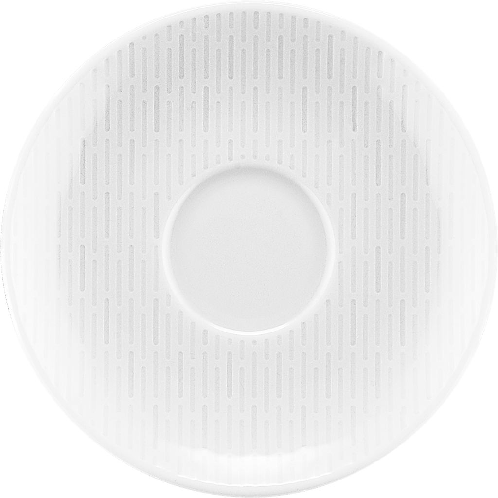 SCOPE LINEA - Saucer round structure 12cm, BAUSCHER