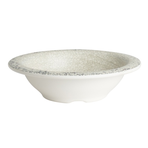 [ME-ST09-00005] POMPEII - ROUND DISH 5 IN (3 OZ) STONE, CREATIONS MELAMINE, 7194TM083