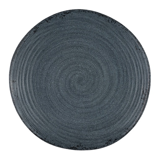 [ME-ST10-00006] POMPEII SLATE - PLATE 9 IN POMPEII SLATE, CREATIONS MELAMINE, 7184TM074