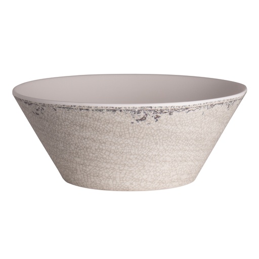 [ME-ST11-00010] POMPEII STONE - BOWL 7 IN (30 OZ) STONE, CREATIONS MELAMINE, 7194TM081