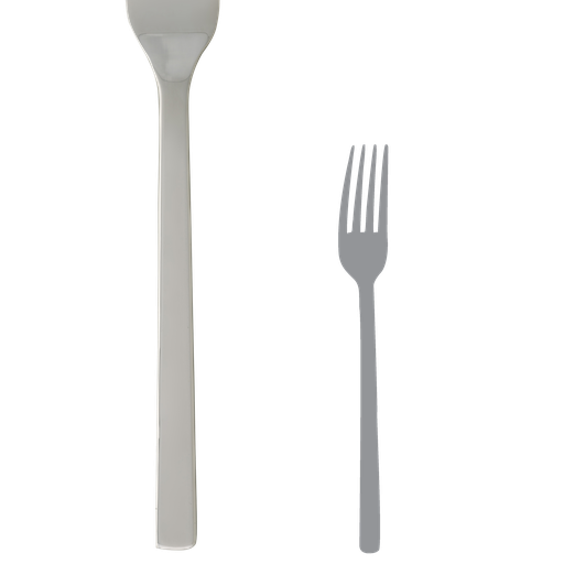 [CU-ST171-00008] SILHOUETTE - DESSERT/SALAD FORK 7 1/4 IN SILHOUETTE, WNK FW, 5369S023