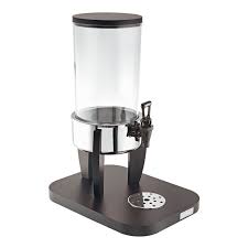 [BU-SB32-00009] SBT BUFFET ITALIAN INOX - Dispensador De Zumo/Leche L 7 Italian Buffet, Madera, Inox, PMMA, SAMBONET, 58383-07