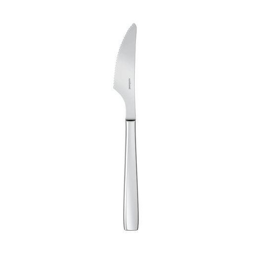 [CU-SB29-00008] SBT POSAT. FLAT INOX - Cuchillo Steak Monobloc Flat Inox, SAMBONET, 62512-19