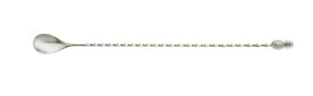 [BA-BA04-00071] STIR - 13.25" Bar Spoon, Pineapple End, BARFLY, M37012PIN