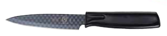 [BA-BA06-00015] PREP - 4" Non-Stick Paring Knife with Sheath, Black, BARFLY, M33910B