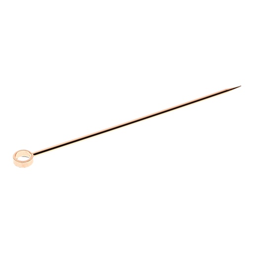 [BA-BA07-00018] SERVE - Cocktail Picks, Circle Top, Set of 12, 4 1/4", Copper Plated, BARFLY, M37031CP