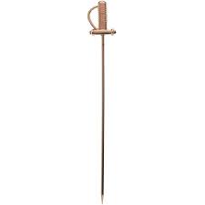 [BA-BA07-00022] SERVE - Cocktail Picks, Sword, Set of 12, 4 5/8", Copper Plated, BARFLY, M37065CP