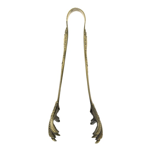 [BA-BA07-00039] SERVE - Talon Ice Tong, 7 7/8", Antique Brass, BARFLY, M37066