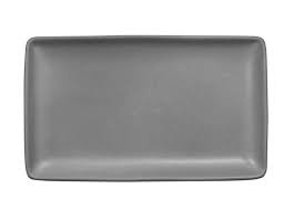 [VA-A11-00015] DENALI MATE - CHAROLA RECTANGULAR 10 X 6" GRIS DENALI MATE, ANFORA, 8CHR2516GDMA3