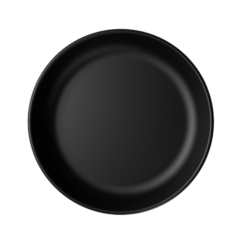[VA-A12-00015] MEDITERRRÁNEO - PLATO HONDO ENSENADA 20 NEGRO MATE, ANFORA, 8PTH2016MNEG3