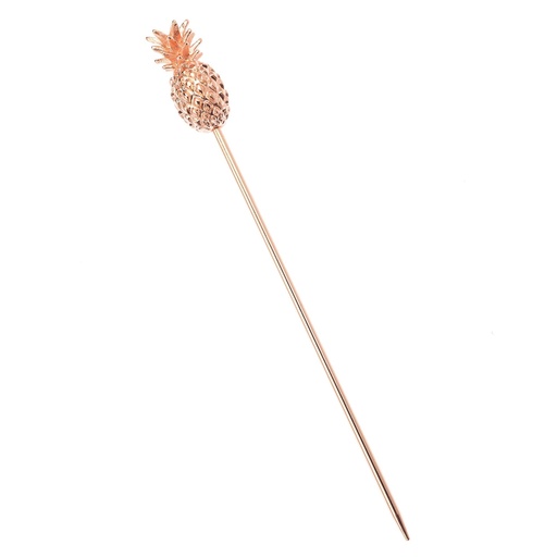 [BA-BA14-00002] PALILLO COCTEL PINEAPPLE COBRE, M37181CP, BARFLY, M37181CP
