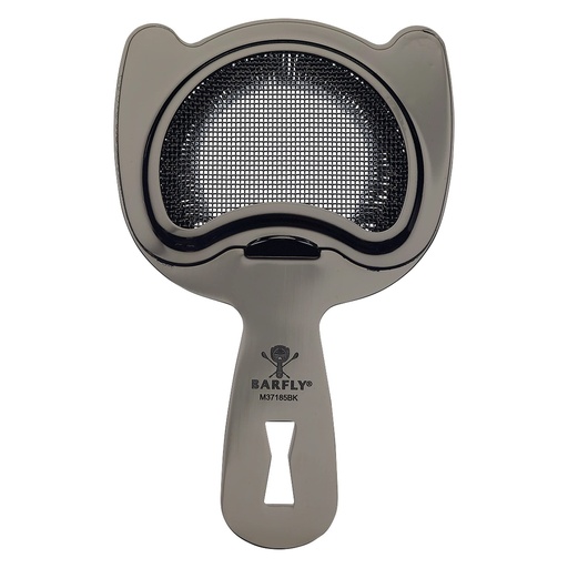 [BA-BA02-00042] STRAIN - Fine Mesh Spring Strainer, Black, BARFLY, M37185BK