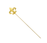 [BA-BA14-00008] FLEUR - Fleur De Lis Picks, Set of 12, Gold Plated, M37208GD