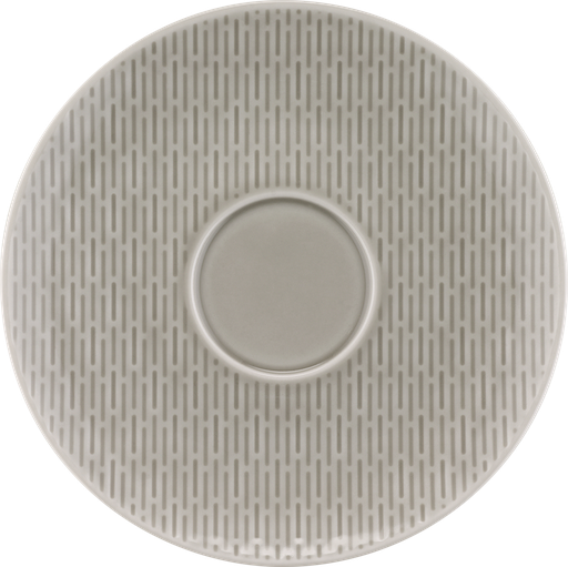 [VA-B42-00024] SCOPE GLOW GRAY - Saucer round structure GRAY 12cm, BAUSCHER, 6736959A