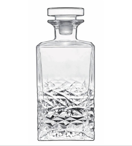 [CR-BL34-00026] TEXTURE DECANTER H10770 C/TAP 26.4oz, BORMIOLI LUIGI, A12520M0222L990